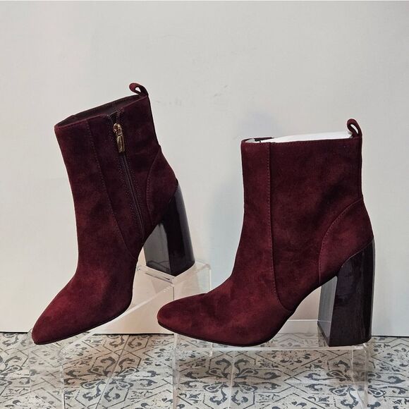 Vince Camuto, Enverna Boots in Beautiful Bordeaux Color. NIB-Size 8.5 - Picture 1 of 10